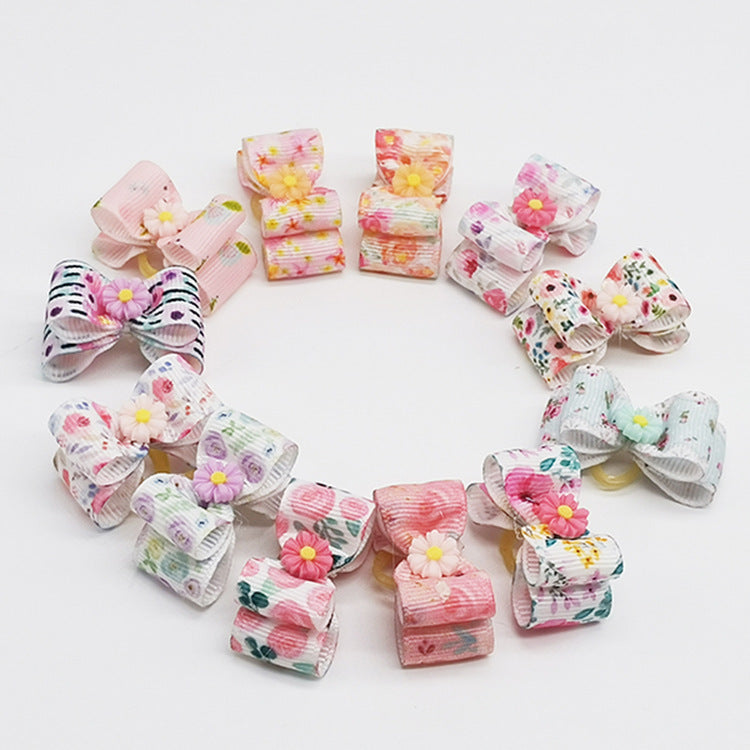 Pet Hair Bow and Accessory Collection