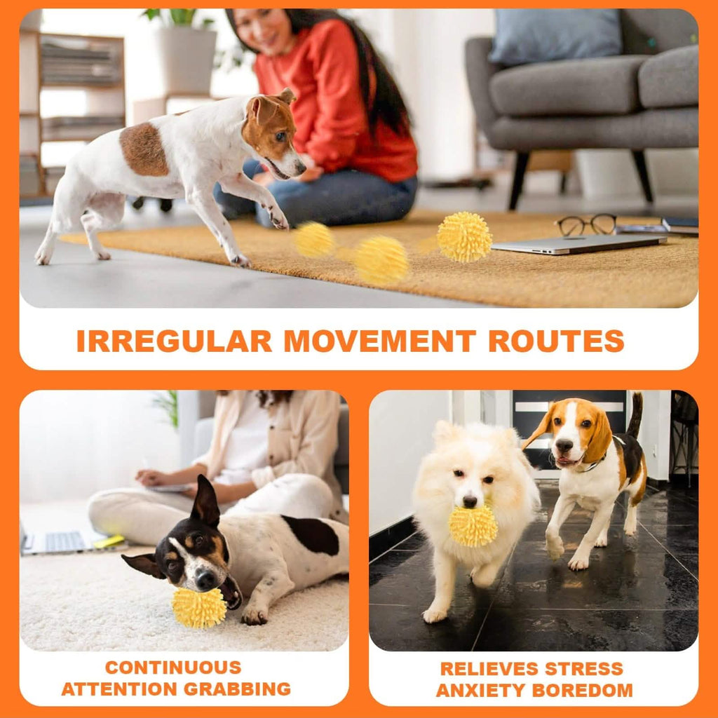Smart Rolling & Bouncing Pet Ball – Motion-Activated