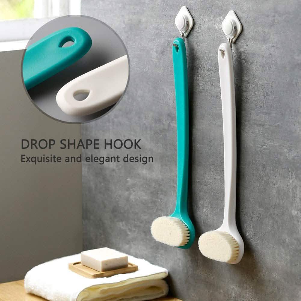 2-Pack: Bath Body Brush with Comfy Bristles