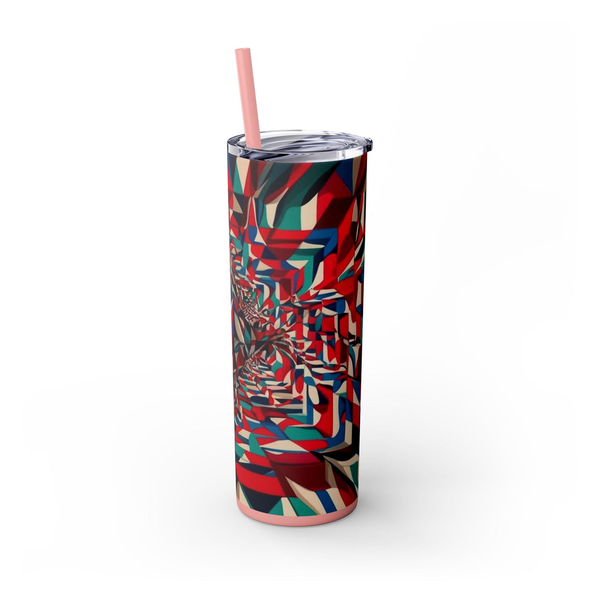 Skinny Tumbler with Straw – 20 oz Stainless Steel Cup