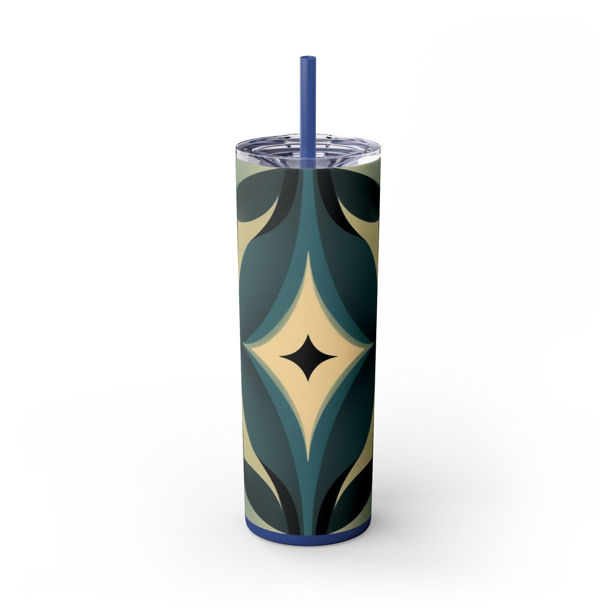 Skinny Tumbler with Straw – 20 oz Stainless Steel Cup