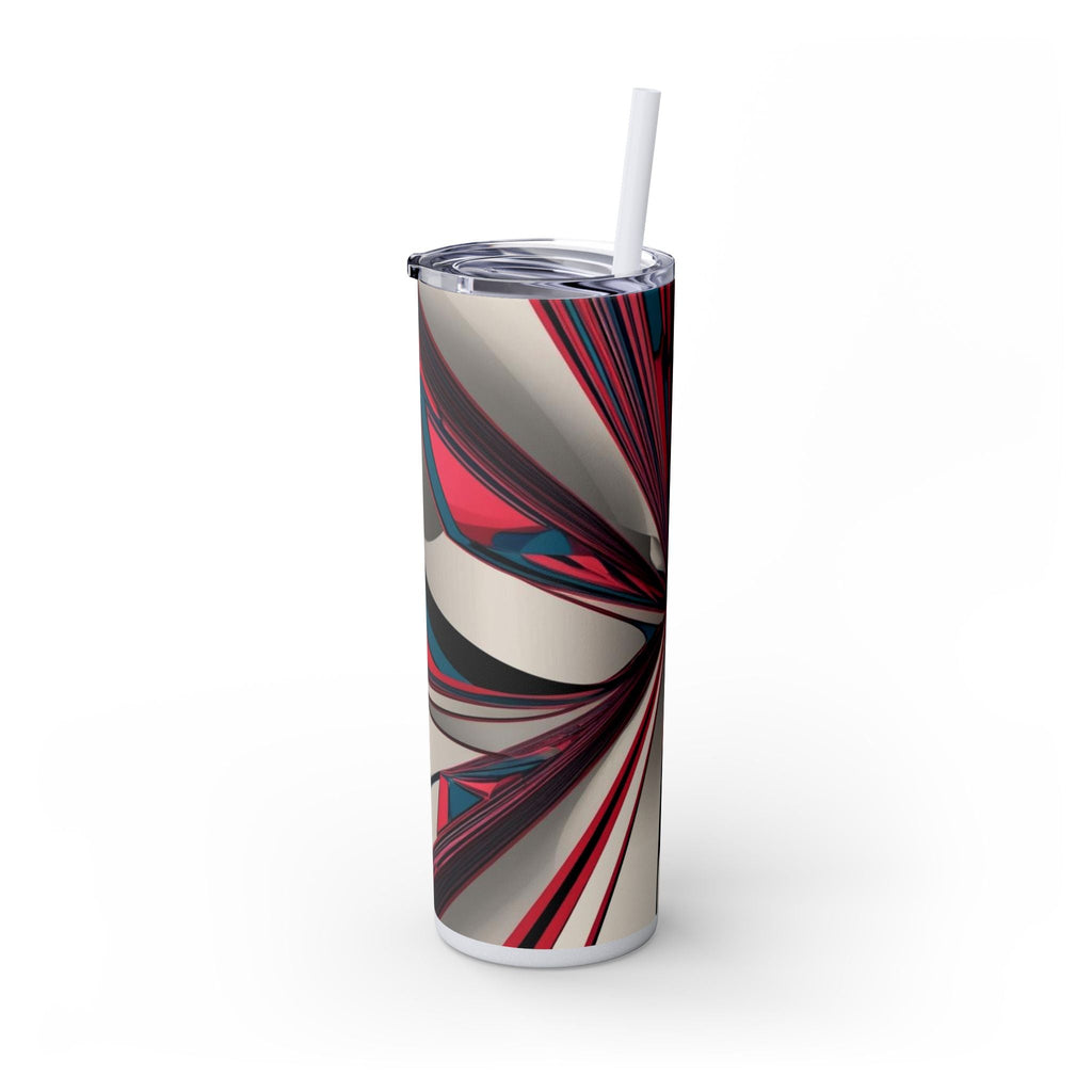 Skinny Tumbler with Straw – 20 oz Stainless Steel Cup