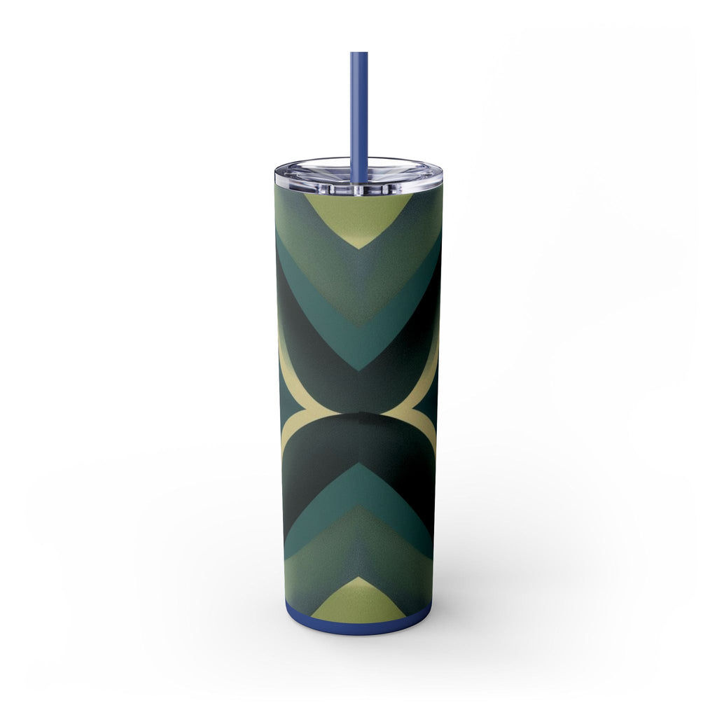 Skinny Tumbler with Straw – 20 oz Stainless Steel Cup