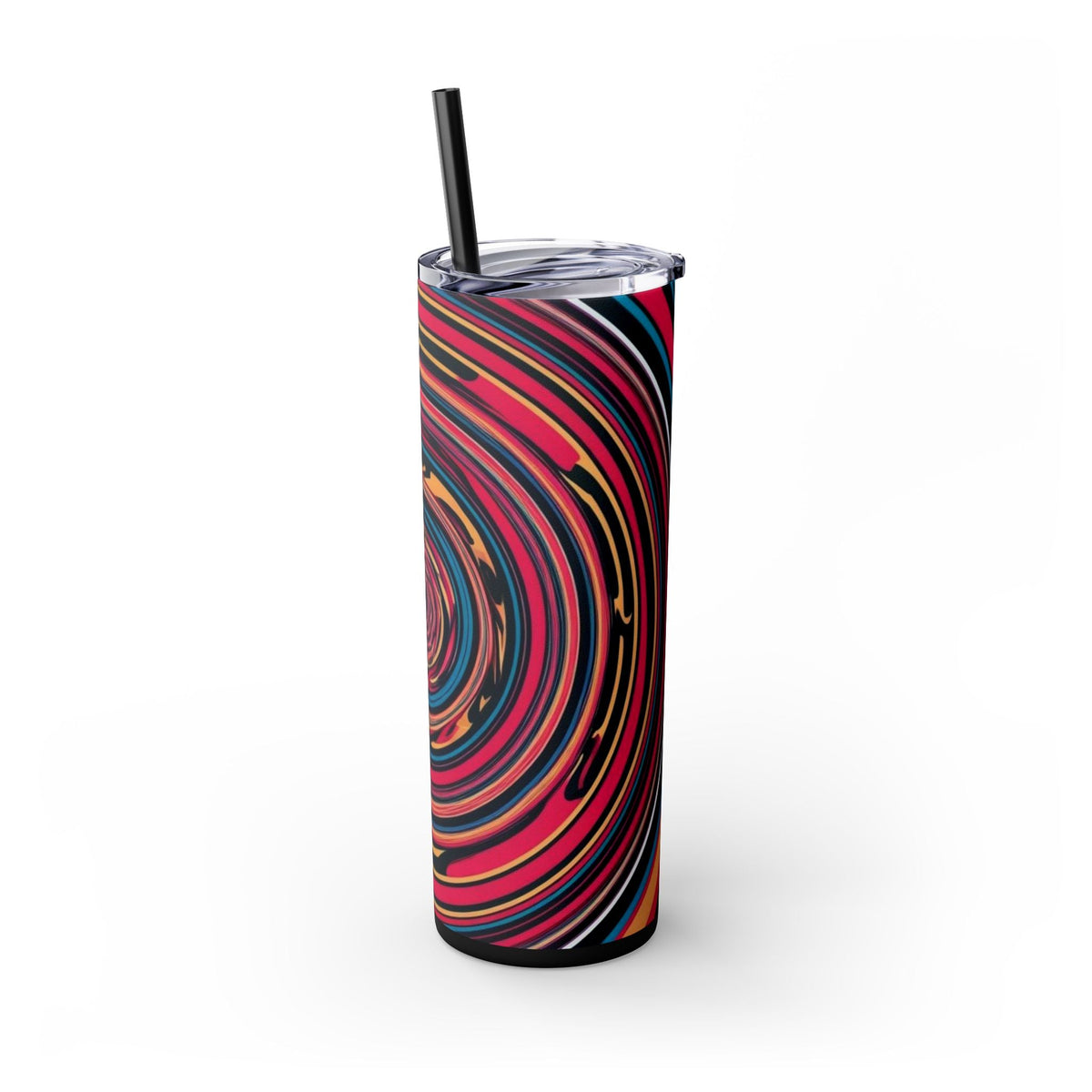 Skinny Tumbler with Straw – 20 oz Stainless Steel Cup
