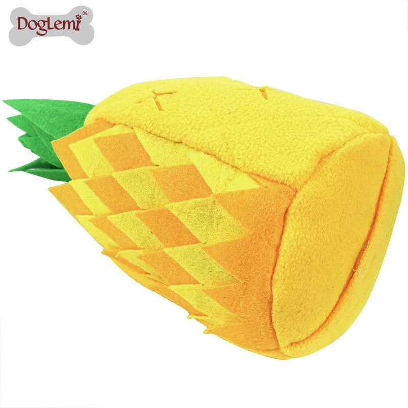 Pineapple Snuffle Treat Hiding Dog Toy