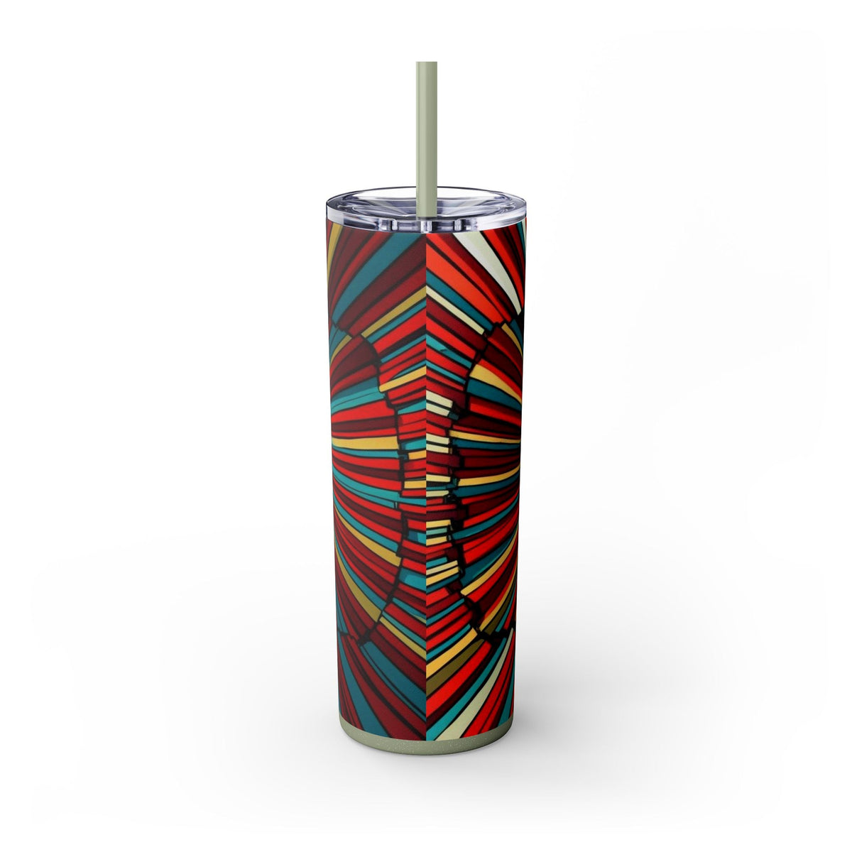 Skinny Tumbler with Straw – 20 oz Stainless Steel Cup