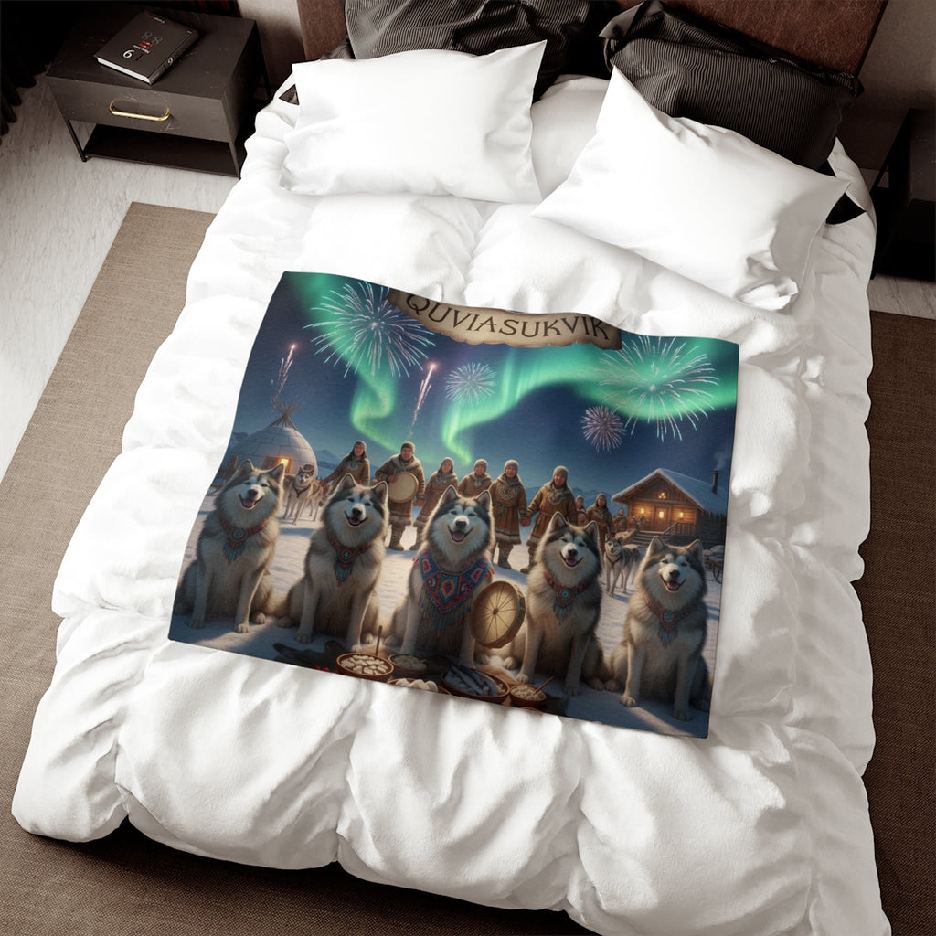 Canadian Eskimo Dog Blanket
