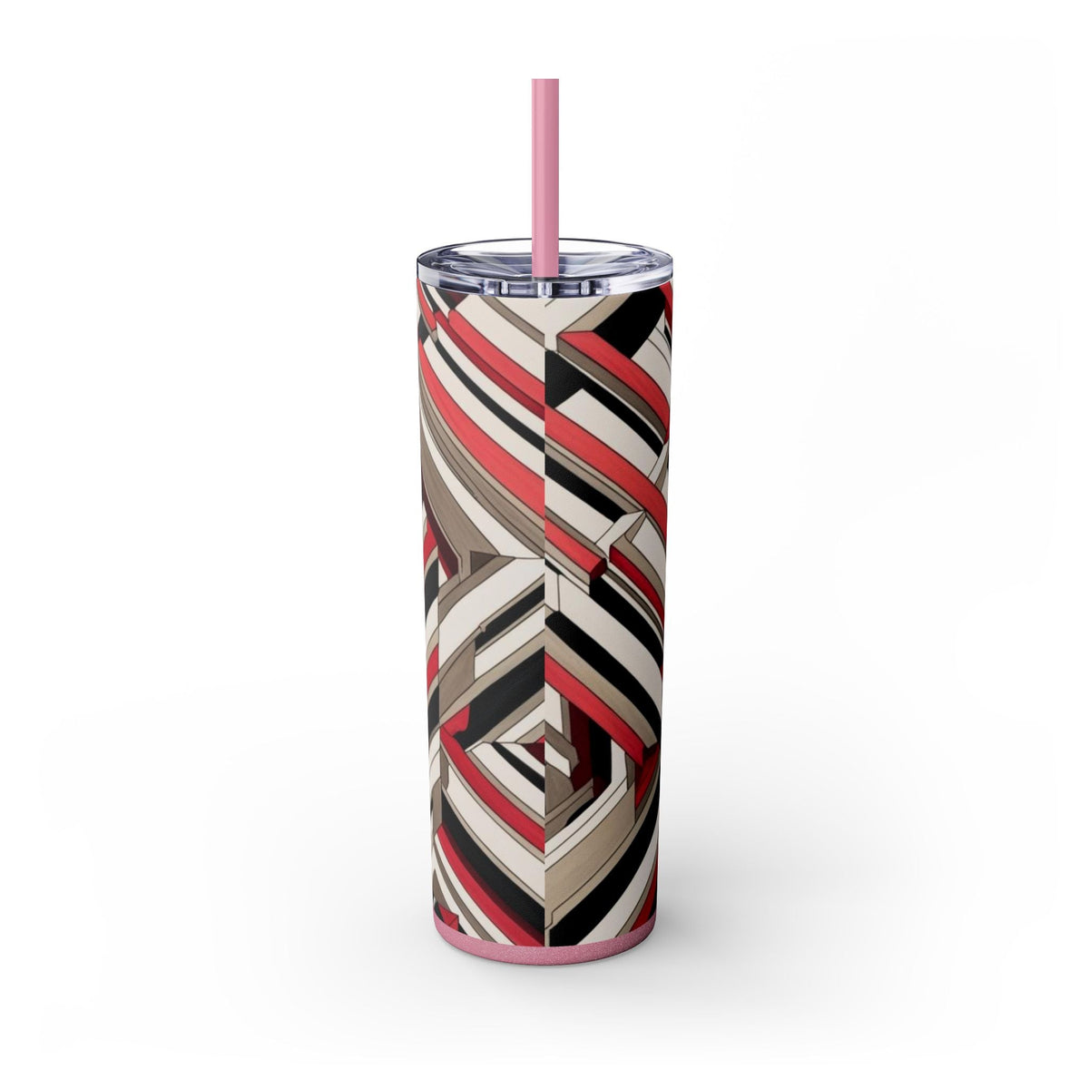 Skinny Tumbler with Straw – 20 oz Stainless Steel Cup
