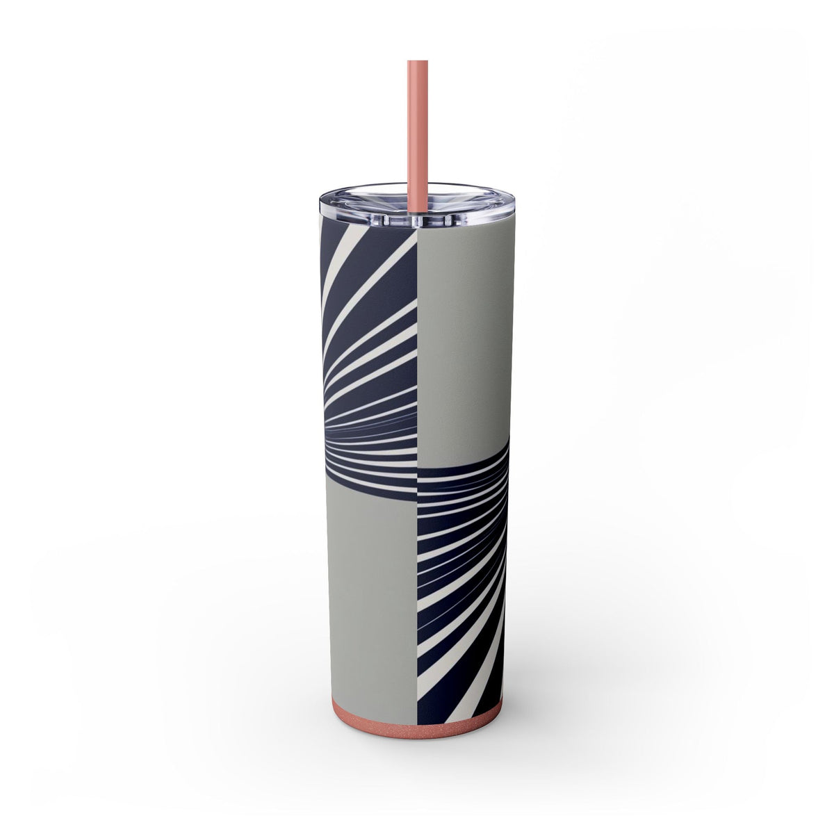 Skinny Tumbler with Straw – 20 oz Stainless Steel Cup