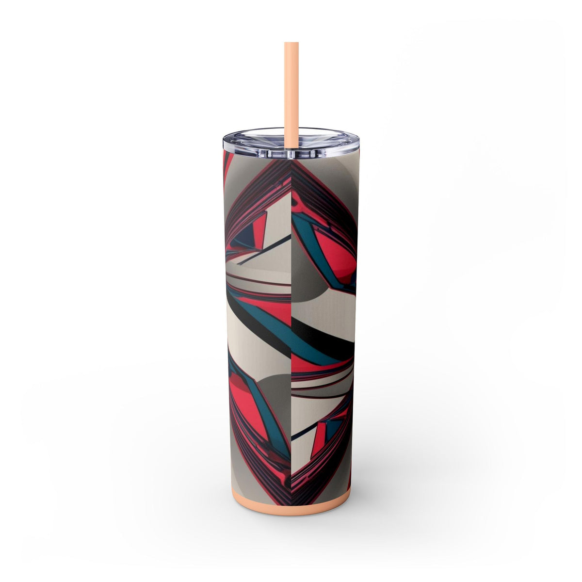 Skinny Tumbler with Straw – 20 oz Stainless Steel Cup