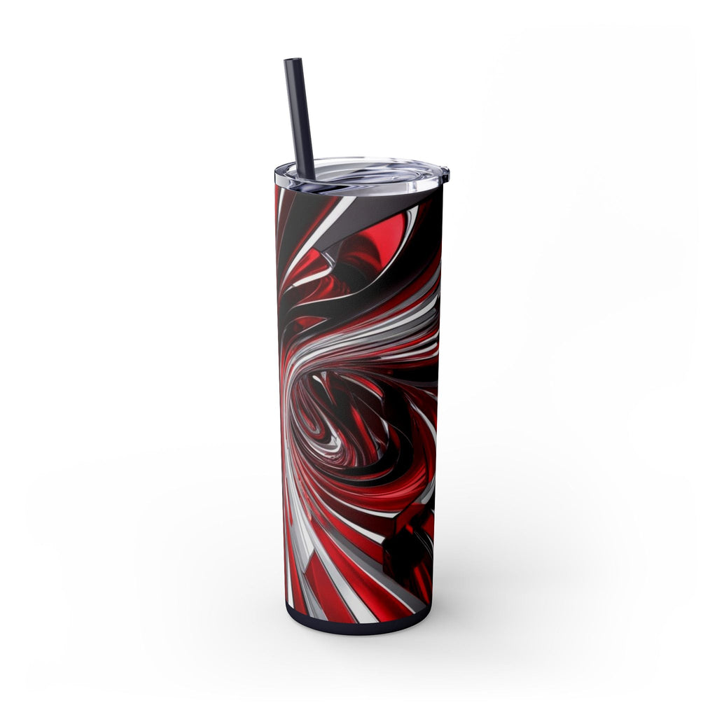 Skinny Tumbler with Straw – 20 oz Stainless Steel Cup
