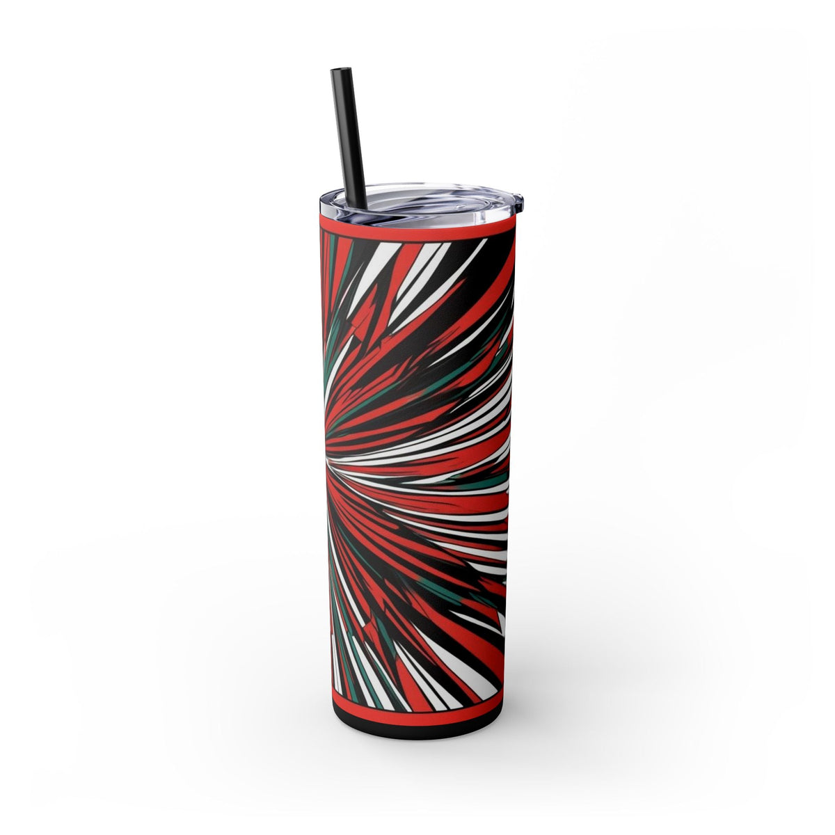 Skinny Tumbler with Straw – 20 oz Stainless Steel Cup