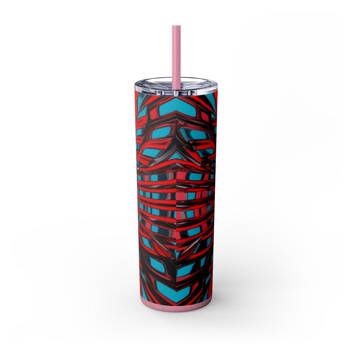 Skinny Tumbler with Straw – 20 oz Stainless Steel Cup