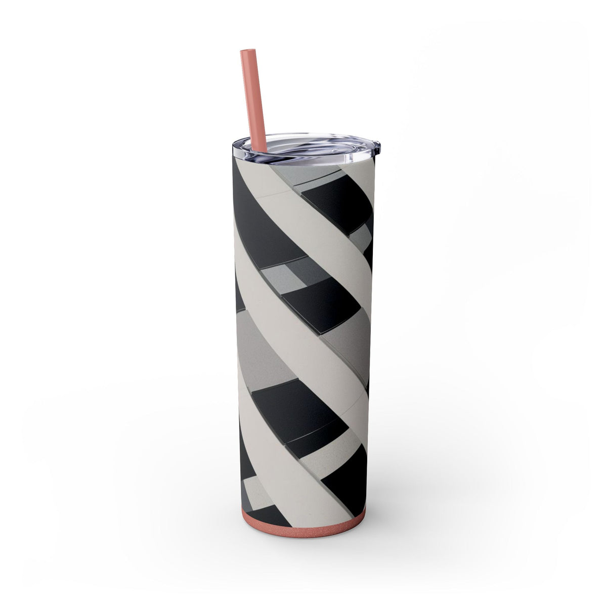 Skinny Tumbler with Straw – 20 oz Stainless Steel Cup