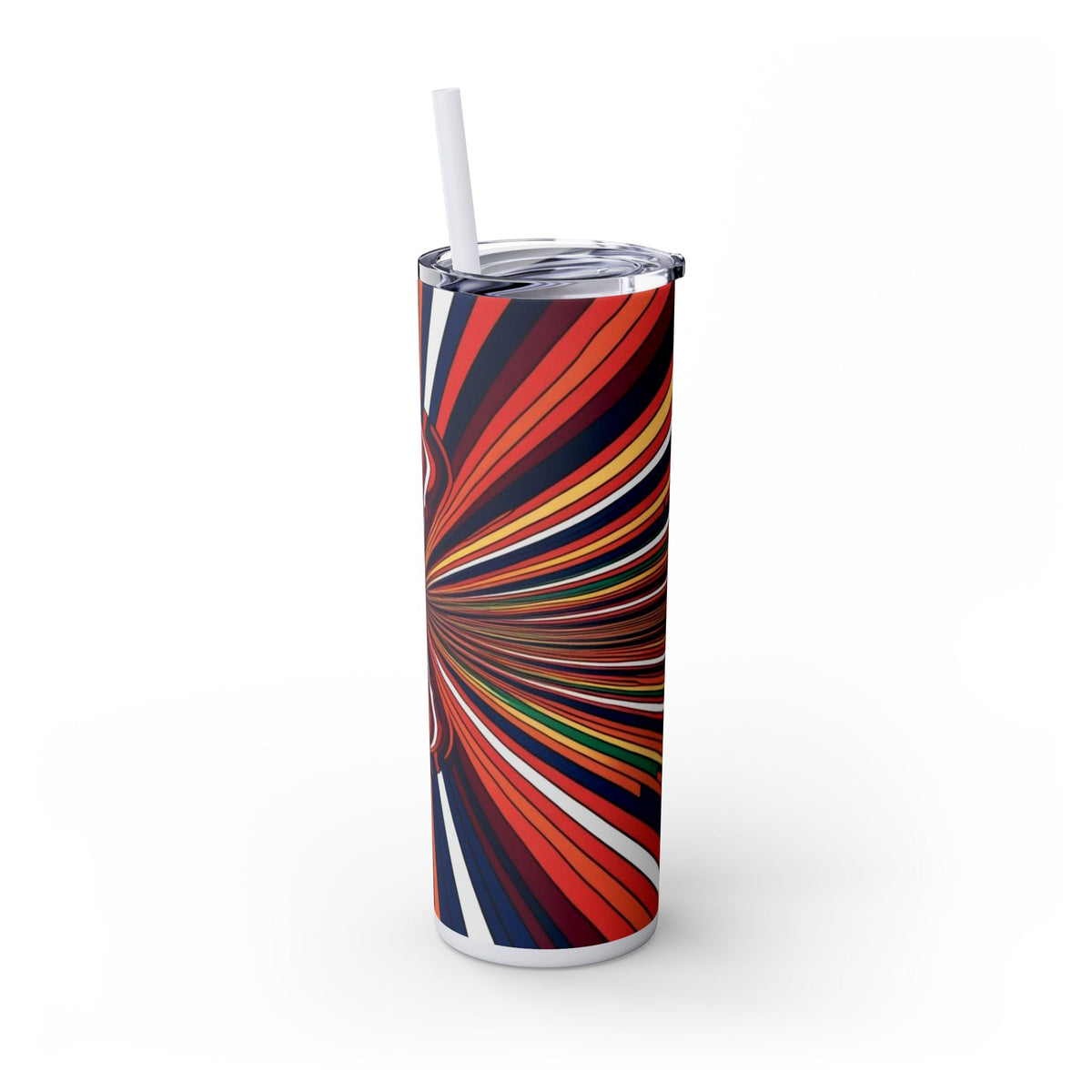 Skinny Tumbler with Straw – 20 oz Stainless Steel Cup