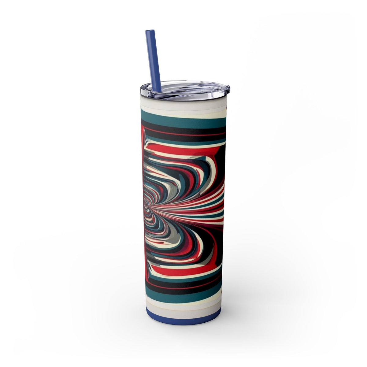 Skinny Tumbler with Straw – 20 oz Stainless Steel Cup