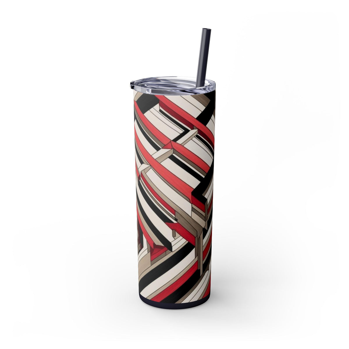 Skinny Tumbler with Straw – 20 oz Stainless Steel Cup