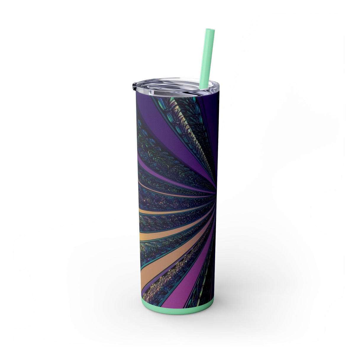 Skinny Tumbler with Straw – 20 oz Stainless Steel Cup