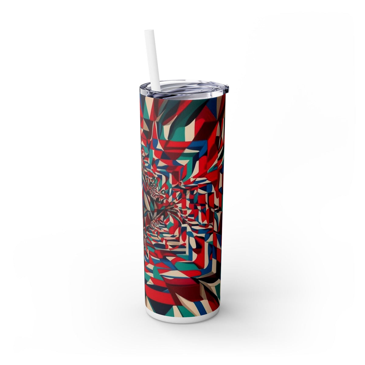 Skinny Tumbler with Straw – 20 oz Stainless Steel Cup