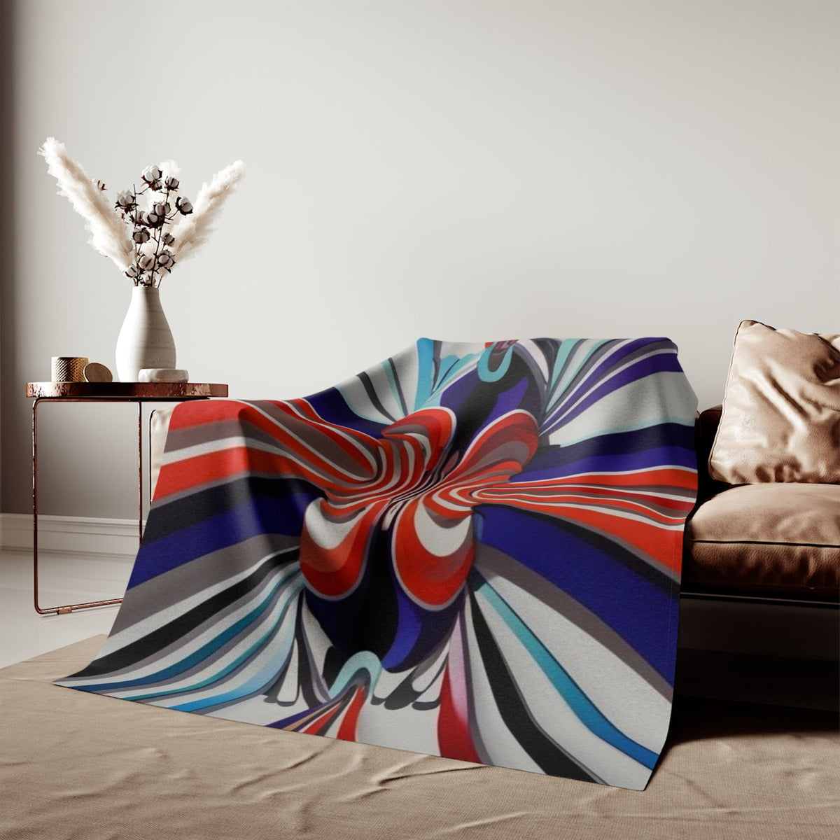 Sweatshirt Blanket – Plush Fleece Throw, 2 Size Options