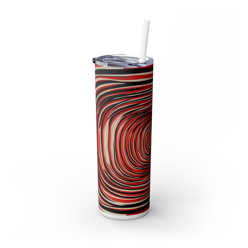 Skinny Tumbler with Straw – 20 oz Stainless Steel Cup