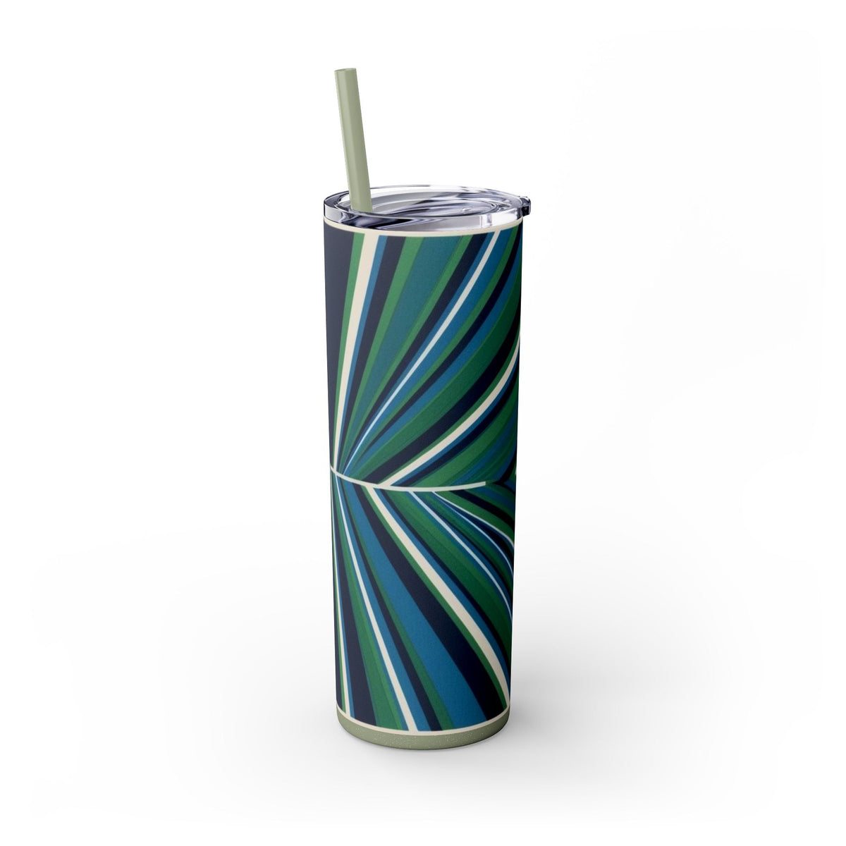 Skinny Tumbler with Straw – 20 oz Stainless Steel Cup