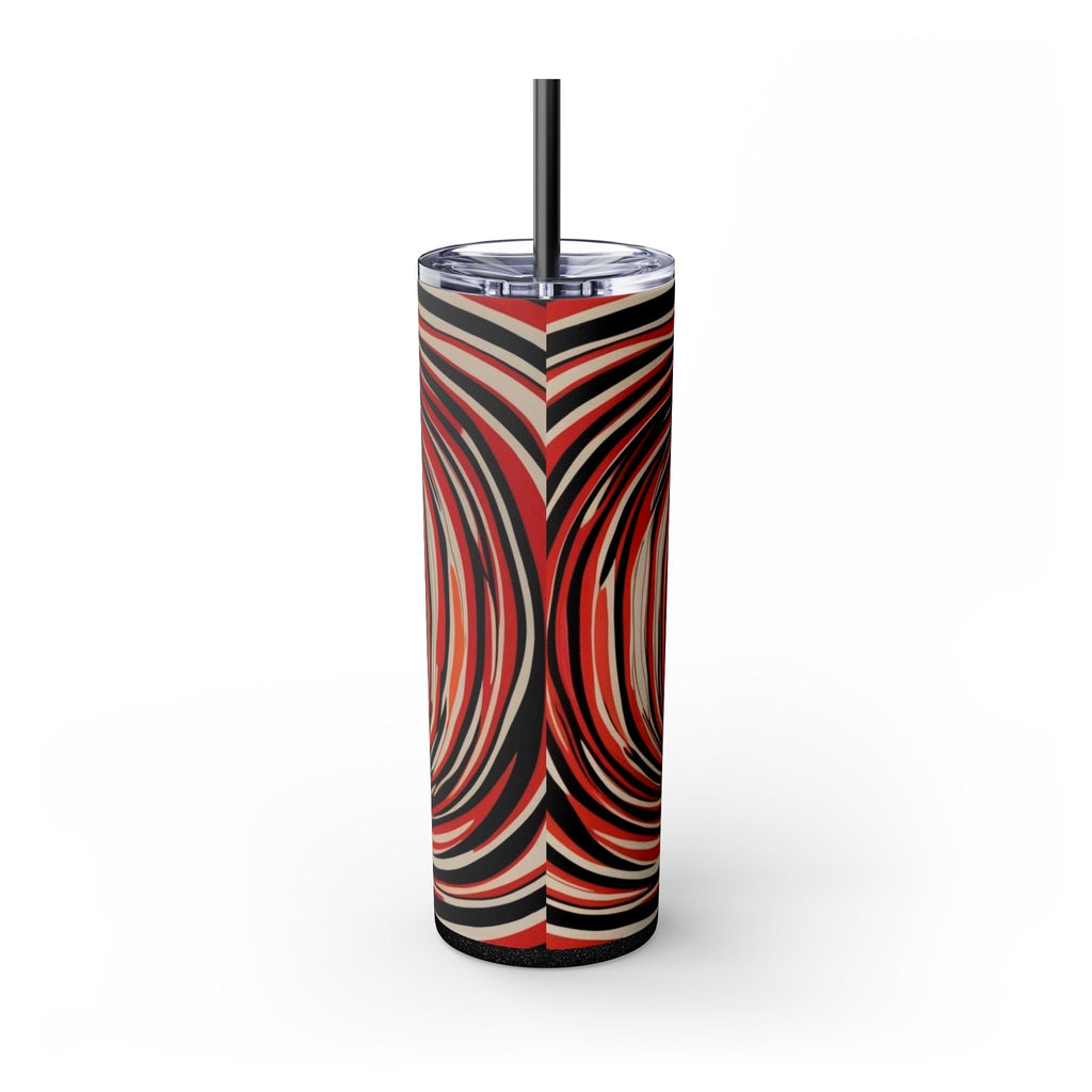 Skinny Tumbler with Straw – 20 oz Stainless Steel Cup