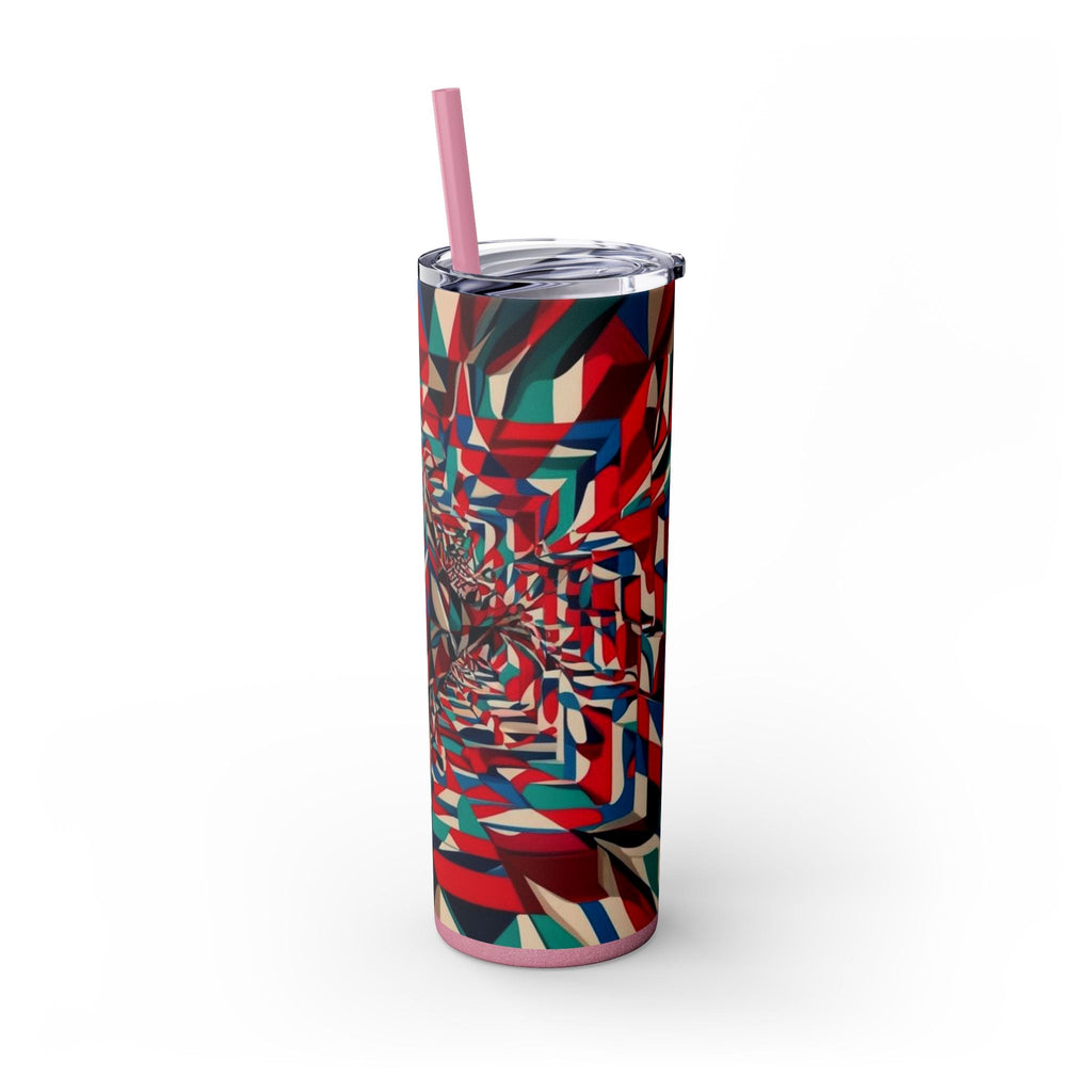 Skinny Tumbler with Straw – 20 oz Stainless Steel Cup