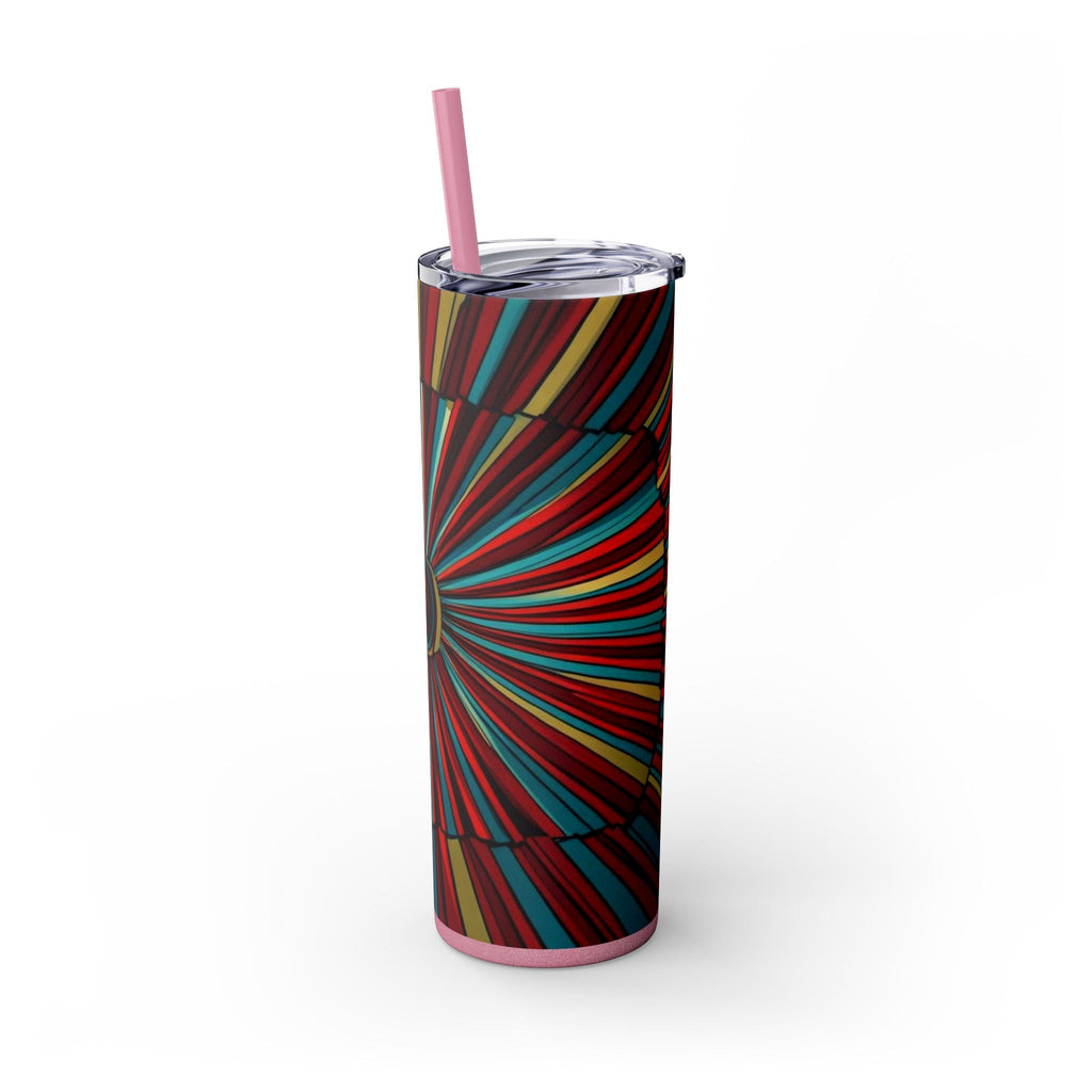 Skinny Tumbler with Straw – 20 oz Stainless Steel Cup