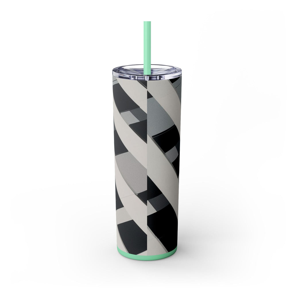 Skinny Tumbler with Straw – 20 oz Stainless Steel Cup