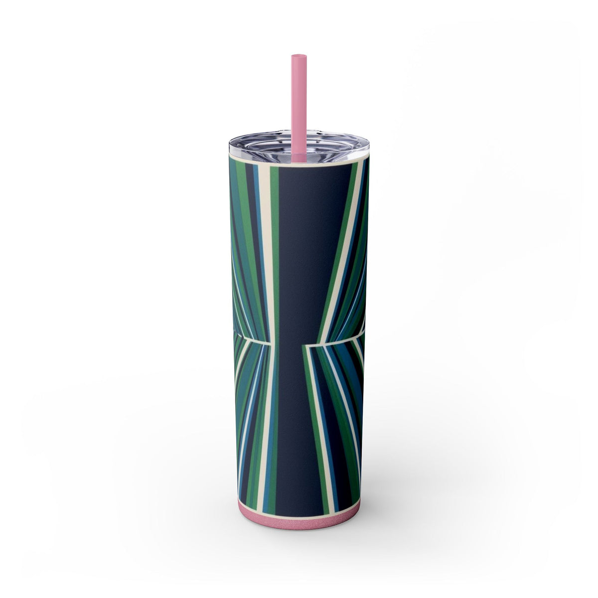 Skinny Tumbler with Straw – 20 oz Stainless Steel Cup