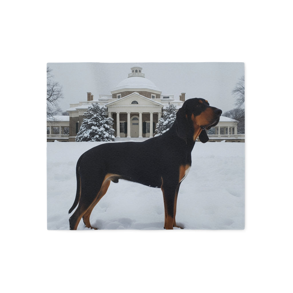 Black and Tan Coonhound Blanket