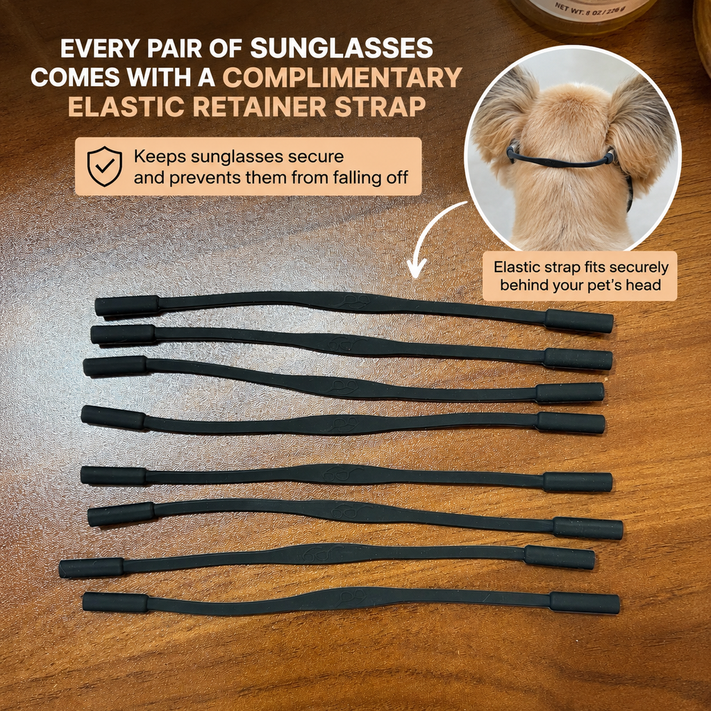 Pearl Round Pet Sunglasses for Dogs and Cats