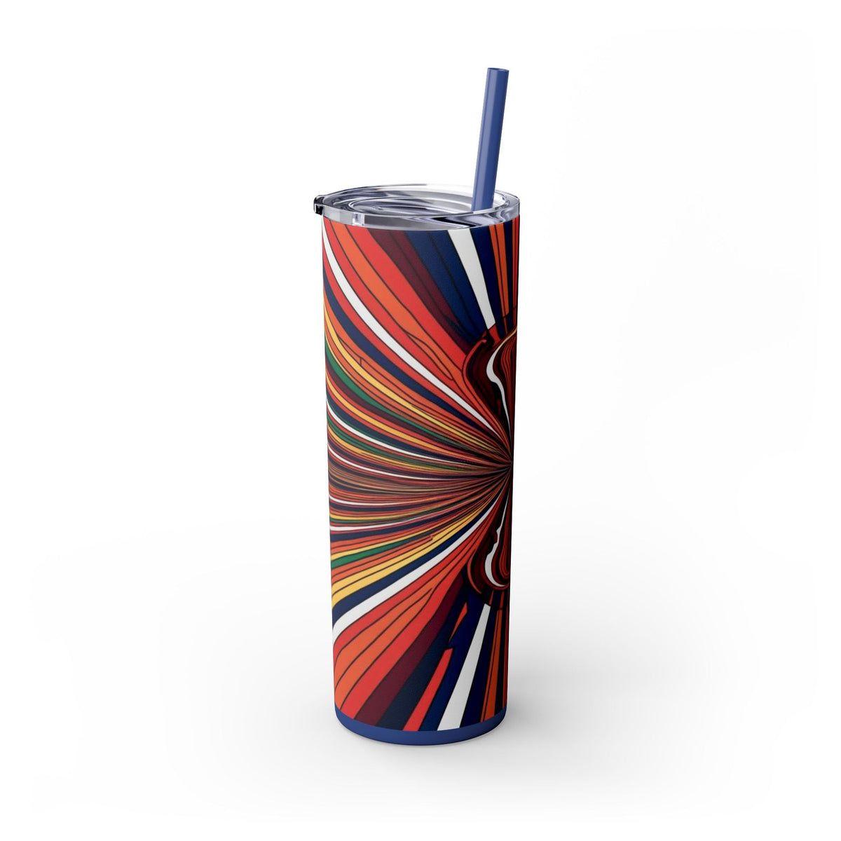 Skinny Tumbler with Straw – 20 oz Stainless Steel Cup