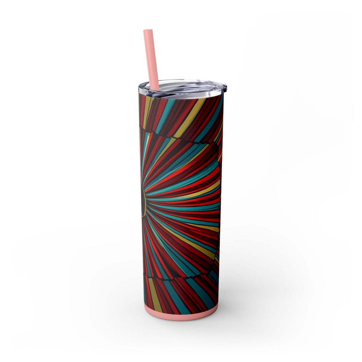 Skinny Tumbler with Straw – 20 oz Stainless Steel Cup