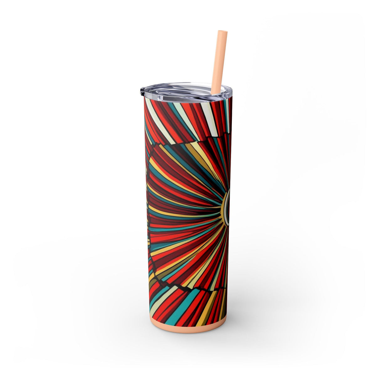 Skinny Tumbler with Straw – 20 oz Stainless Steel Cup