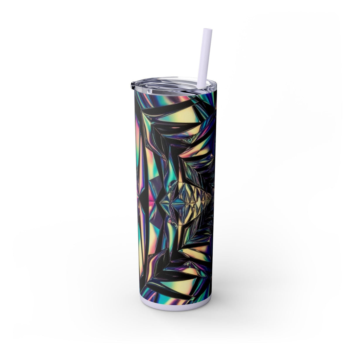Skinny Tumbler with Straw – 20 oz Stainless Steel Cup