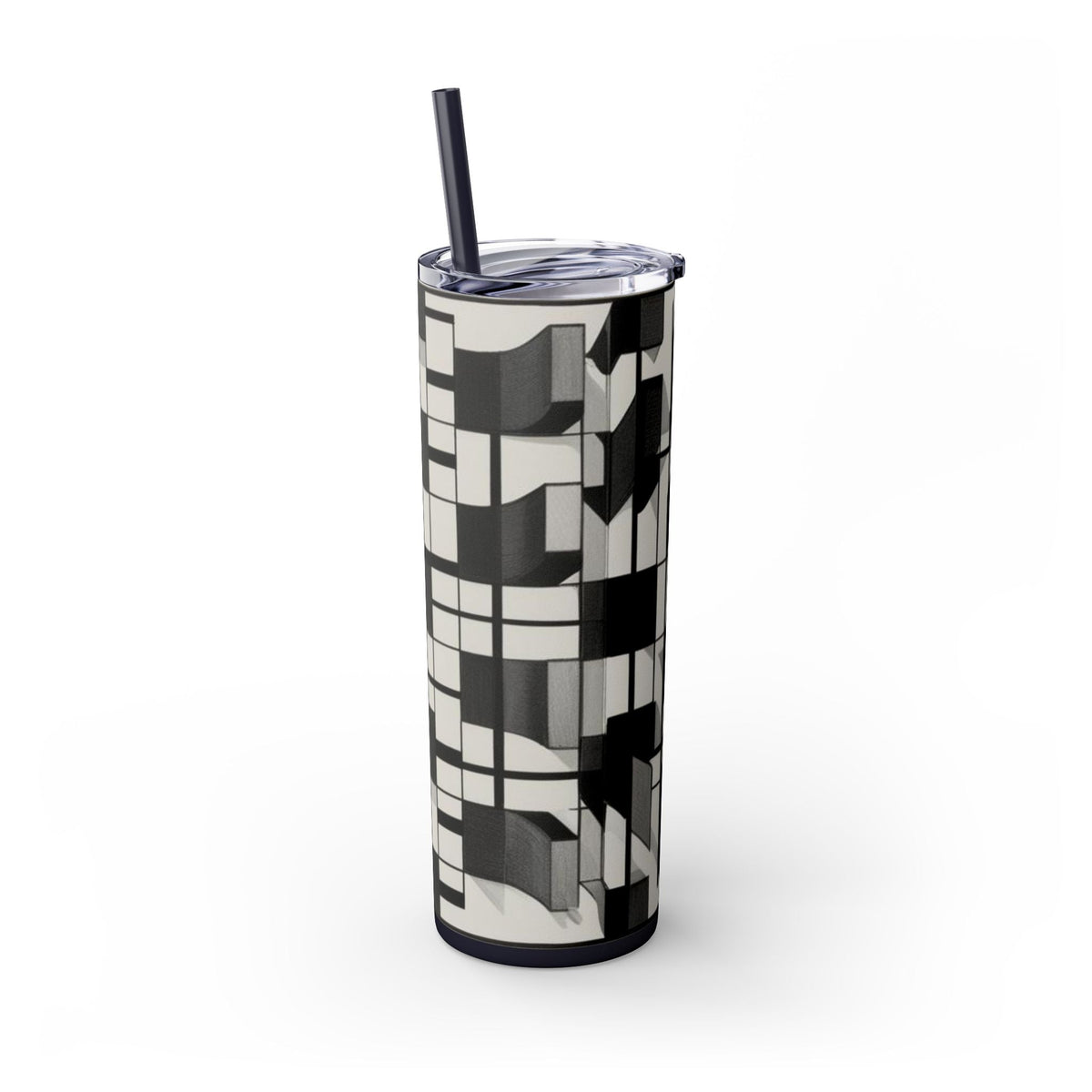 Skinny Tumbler with Straw – 20 oz Stainless Steel Cup