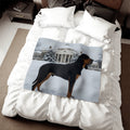 Black and Tan Coonhound Blanket