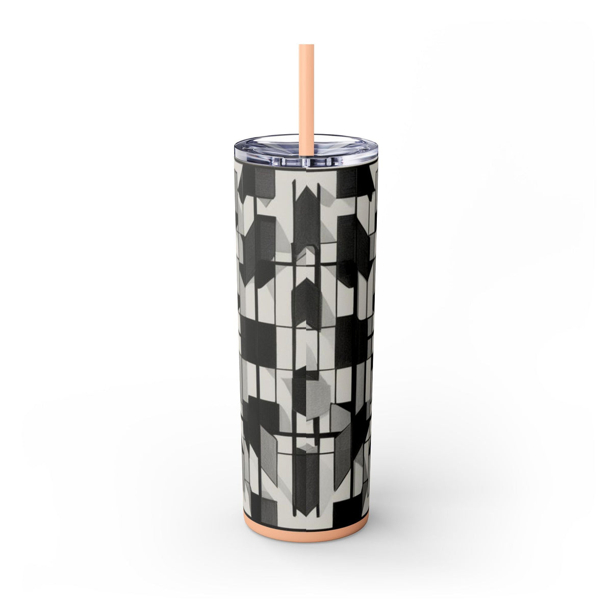 Skinny Tumbler with Straw – 20 oz Stainless Steel Cup