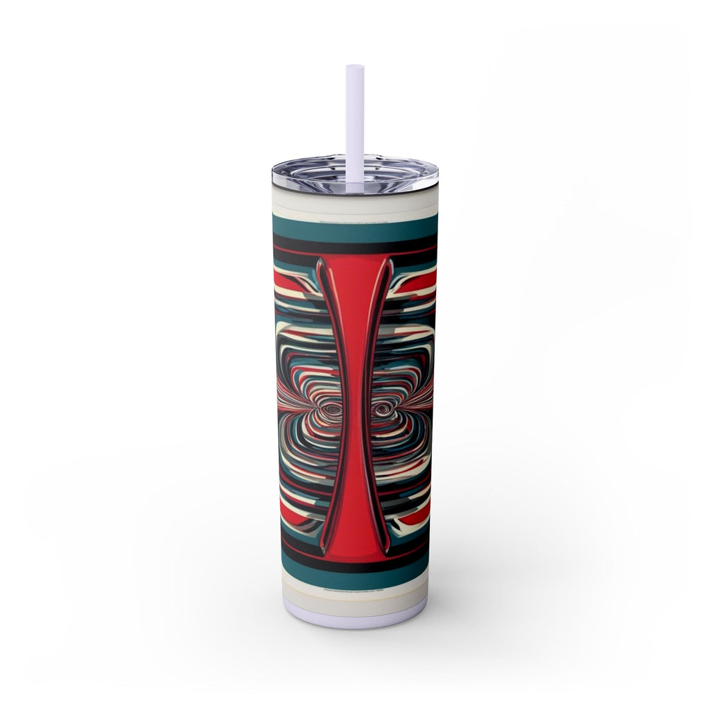 Skinny Tumbler with Straw – 20 oz Stainless Steel Cup