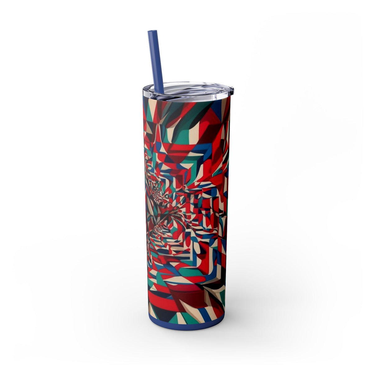 Skinny Tumbler with Straw – 20 oz Stainless Steel Cup