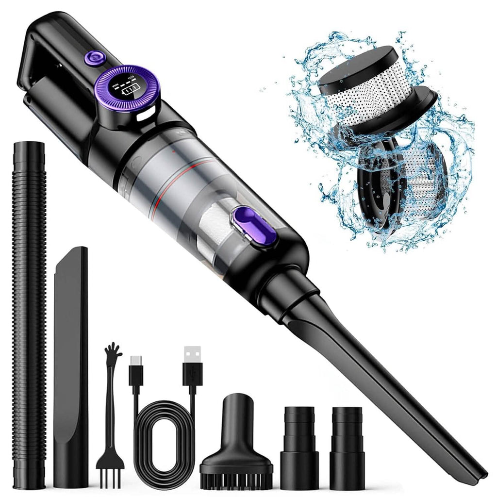 3-in-1 Handheld Cordless Car Vacuum Cleaner