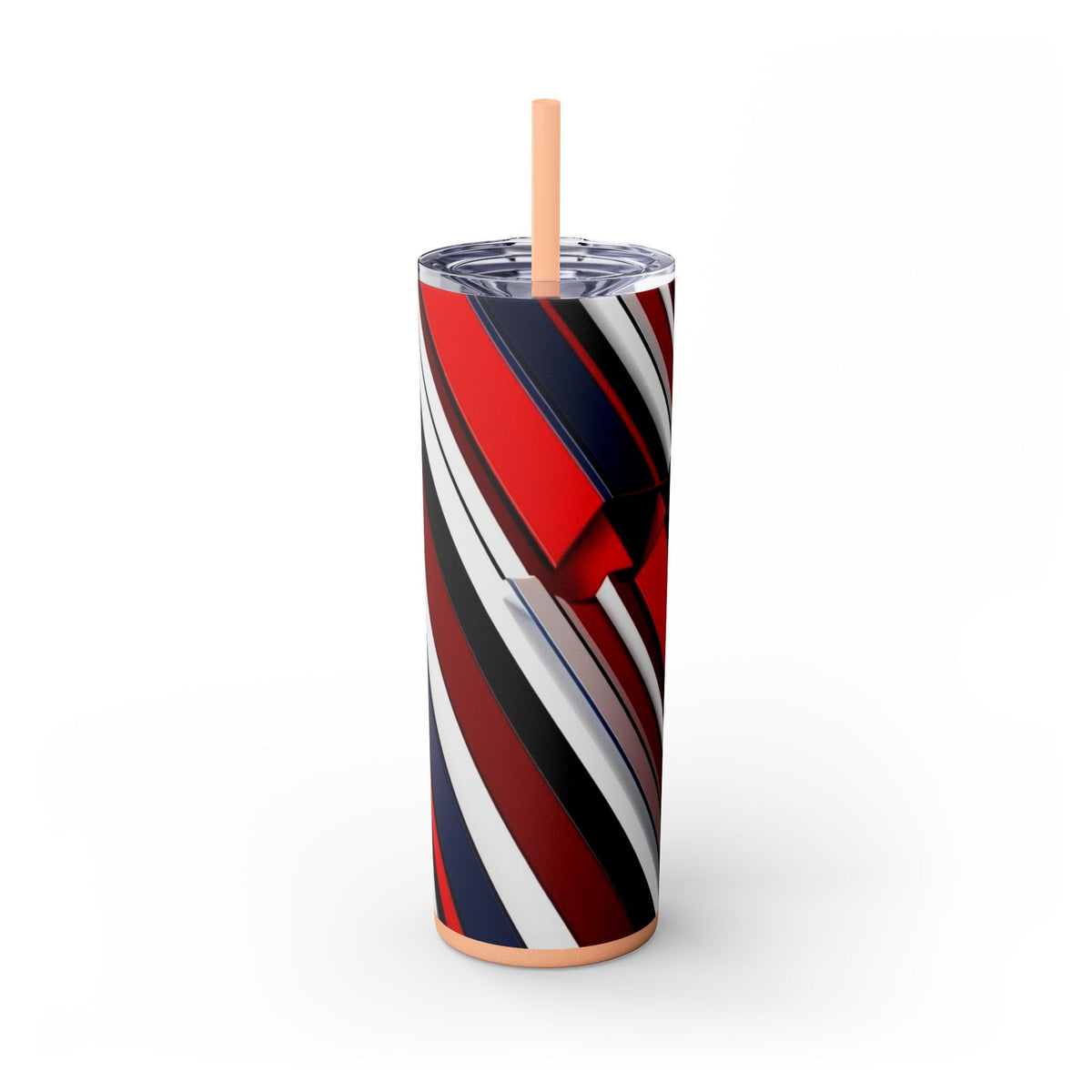 Skinny Tumbler with Straw – 20 oz Stainless Steel Cup