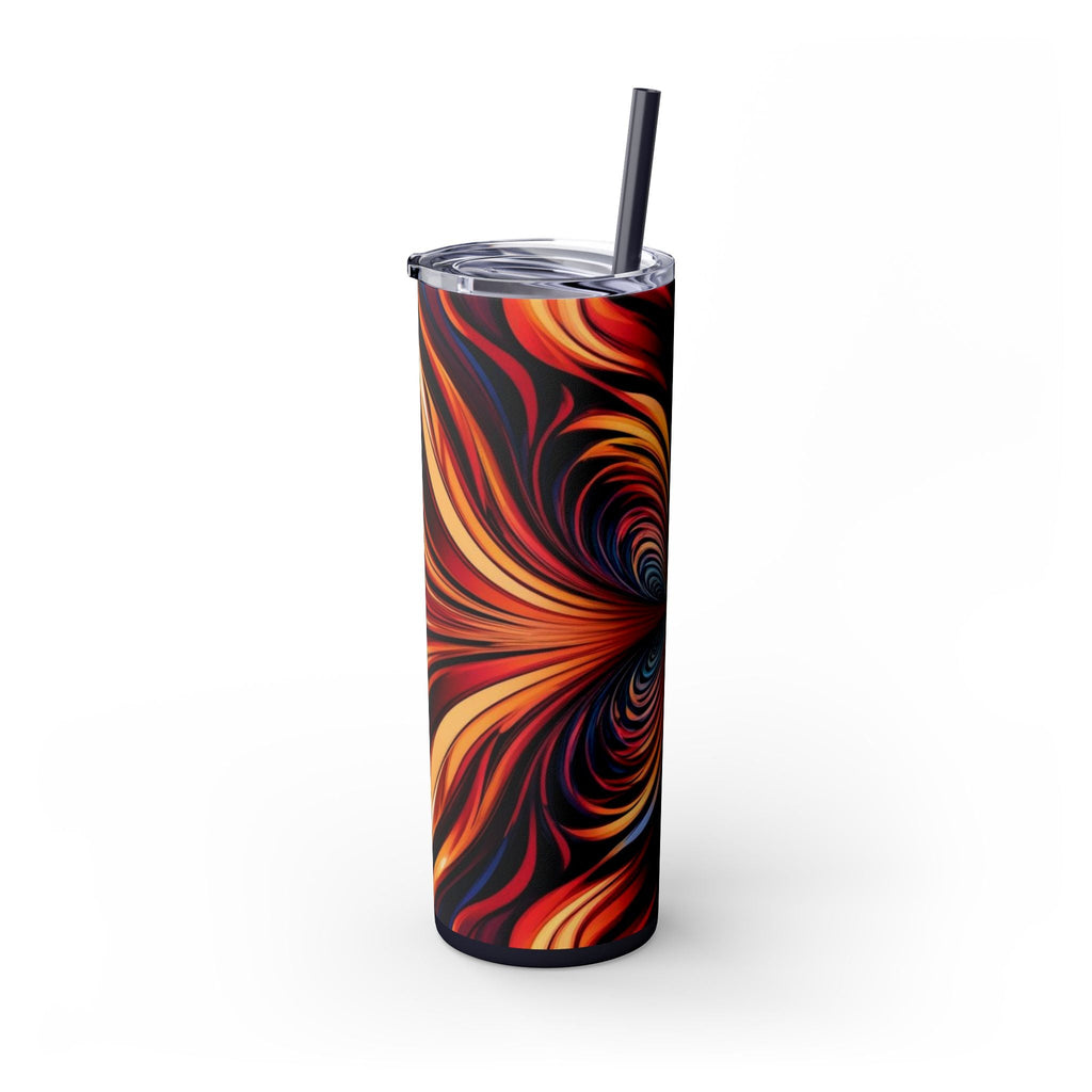 Skinny Tumbler with Straw – 20 oz Stainless Steel Cup
