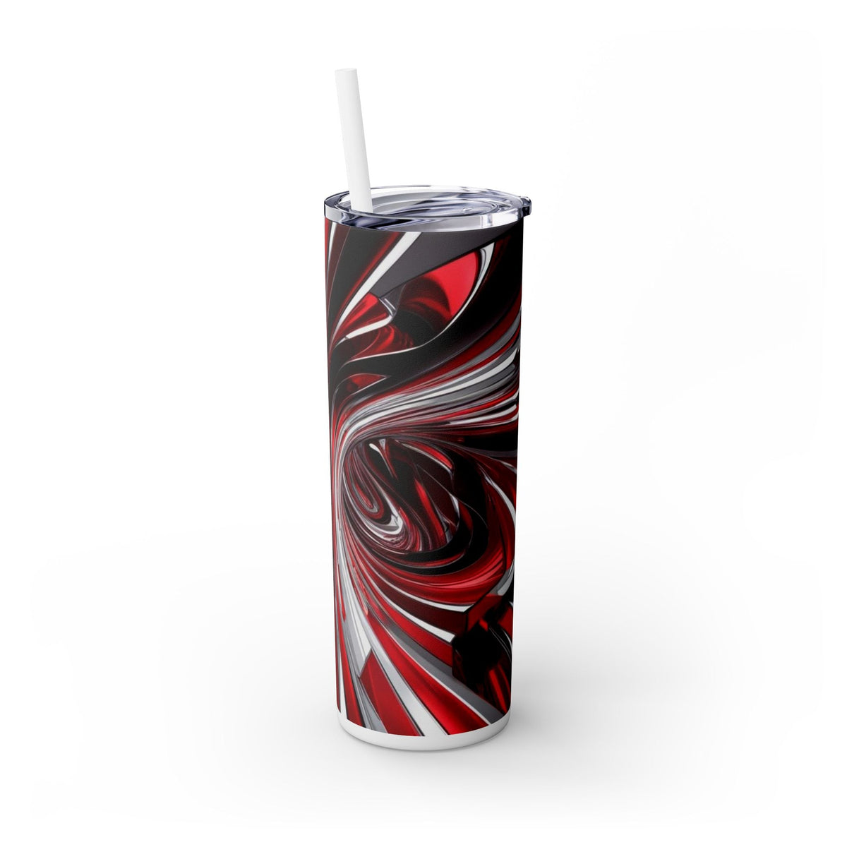 Skinny Tumbler with Straw – 20 oz Stainless Steel Cup