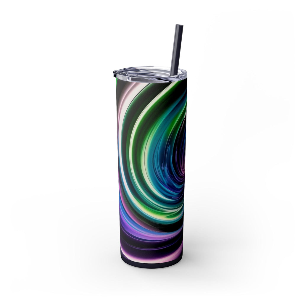 Skinny Tumbler with Straw – 20 oz Stainless Steel Cup