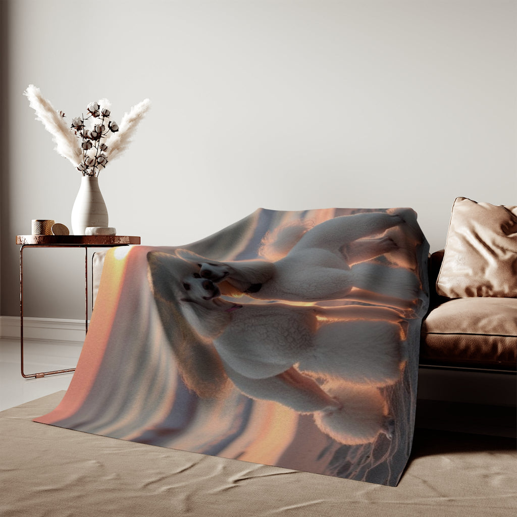 Sweatshirt Blanket – Plush Fleece Throw, 2 Size Options