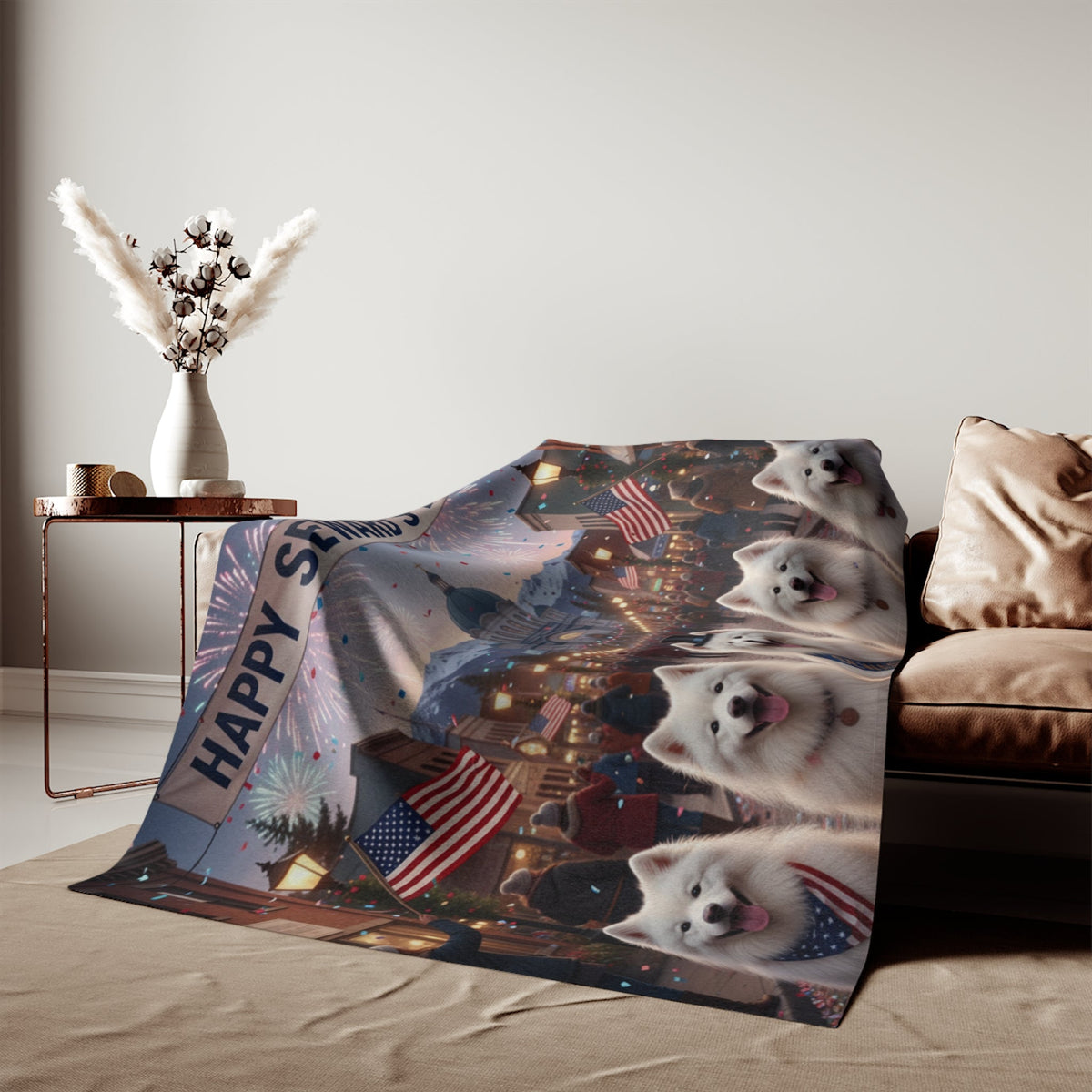 Happy Seward's Day Blanket