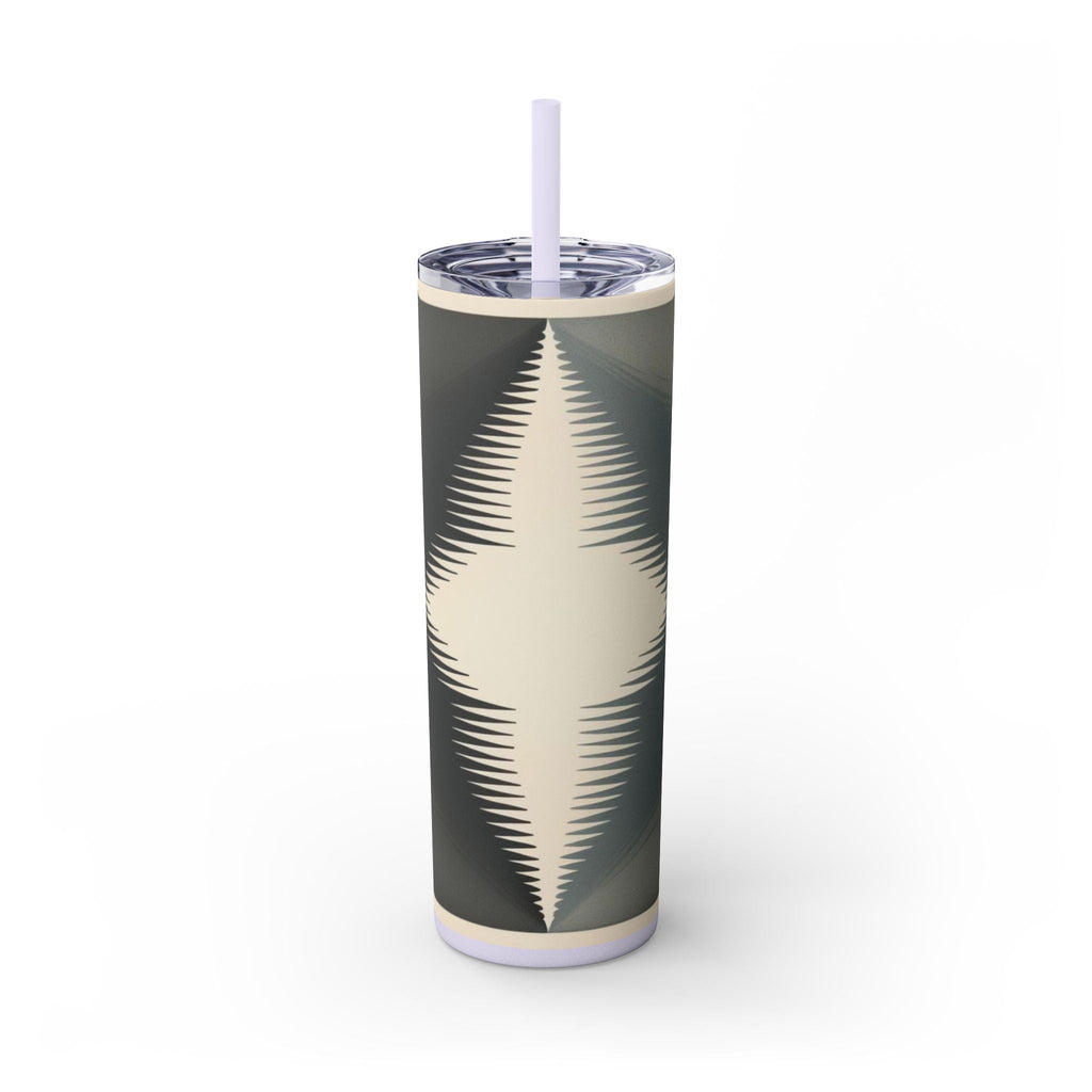 Skinny Tumbler with Straw – 20 oz Stainless Steel Cup